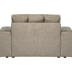 Second date loveseat structure velvet wheatfield