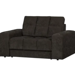 Second date loveseat velvet antraciet