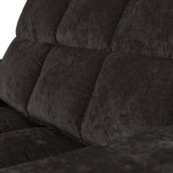 Second date loveseat velvet antraciet