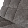 Second date loveseat velvet grijs