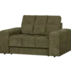 Second date loveseat velvet groen