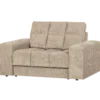 Second date loveseat velvet nougat