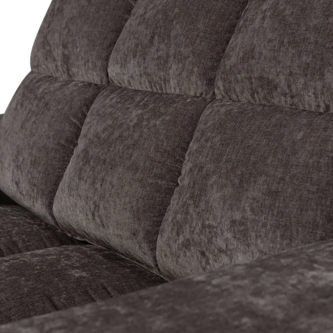 Second date loveseat velvet warmgrijs