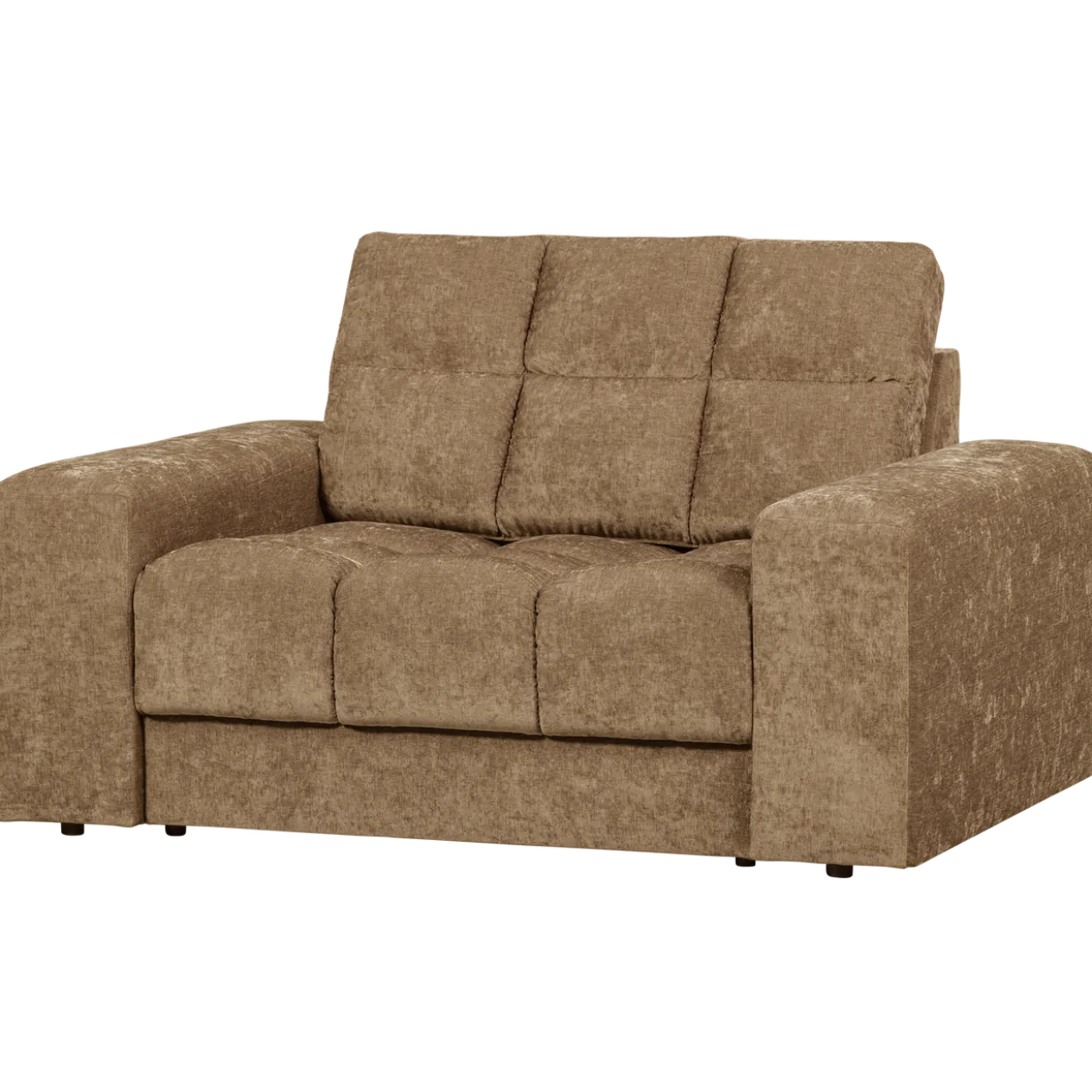 Second date loveseat velvet zand