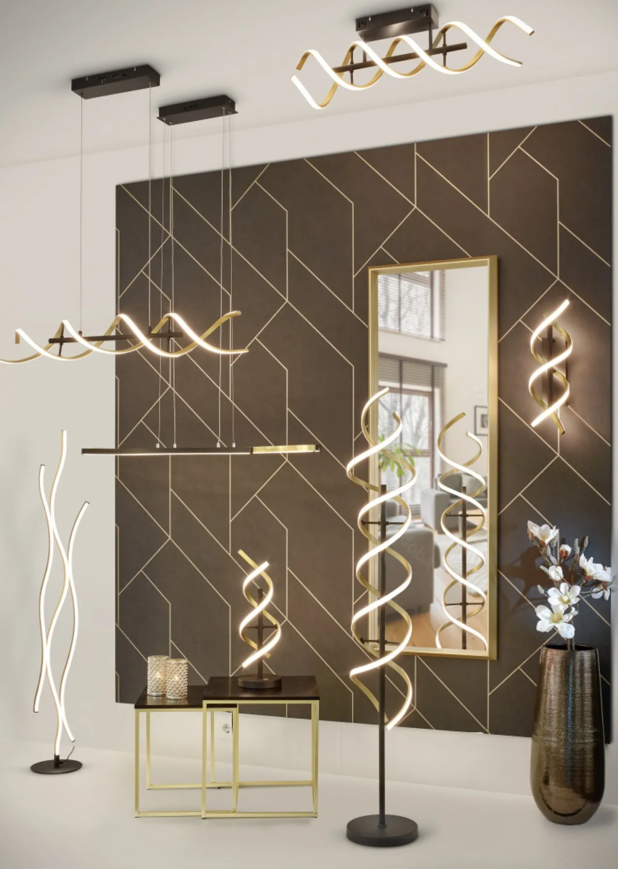SEQUENCE PLAFONDLAMP SPIRAAL