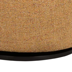 Serra draaifauteuil geweven stof curry melange