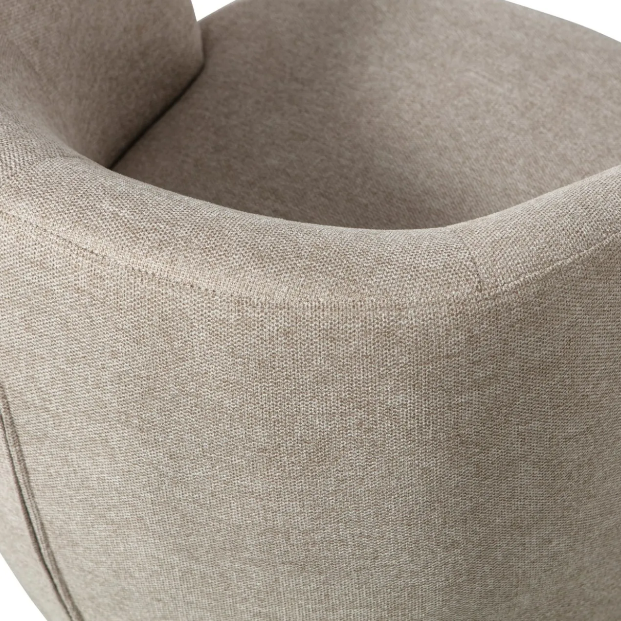 Serra draaifauteuil geweven stof zand