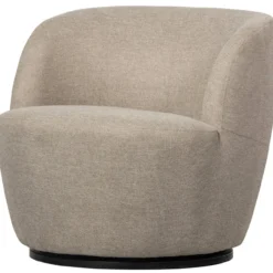 Serra draaifauteuil geweven stof zand