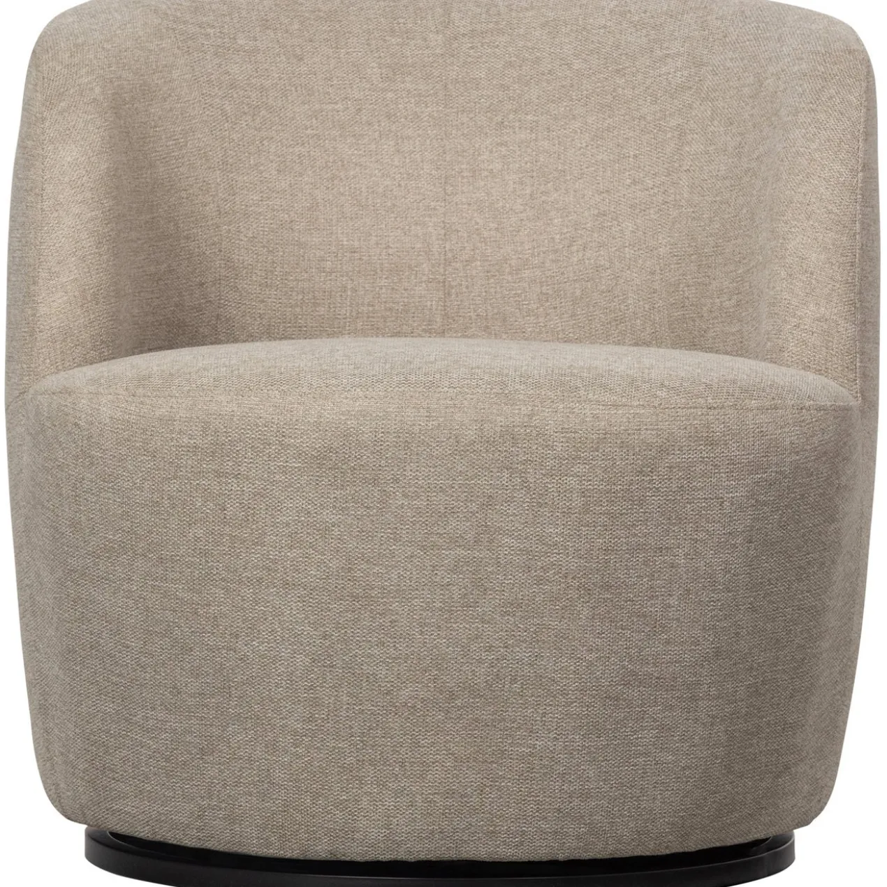 Serra draaifauteuil geweven stof zand