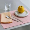 Servet/Placemat Tavolo soft coral - set van 4