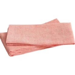 Servet/Placemat Tavolo soft coral - set van 4