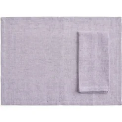 Servet/Placemat Tavolo soft purple - set van 4
