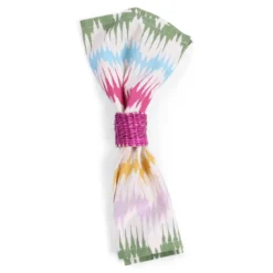 Servet ring Lode fuchsia - set van 4