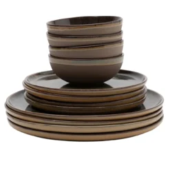 Servies Indi Grey - set van 12