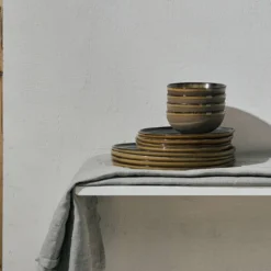 Servies Indi Grey - set van 12