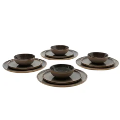 Servies Indi Grey - set van 12