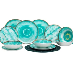 Servies Melamine boho dream - set van 12