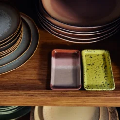 Servies 70's ceramics dienblad XS corn