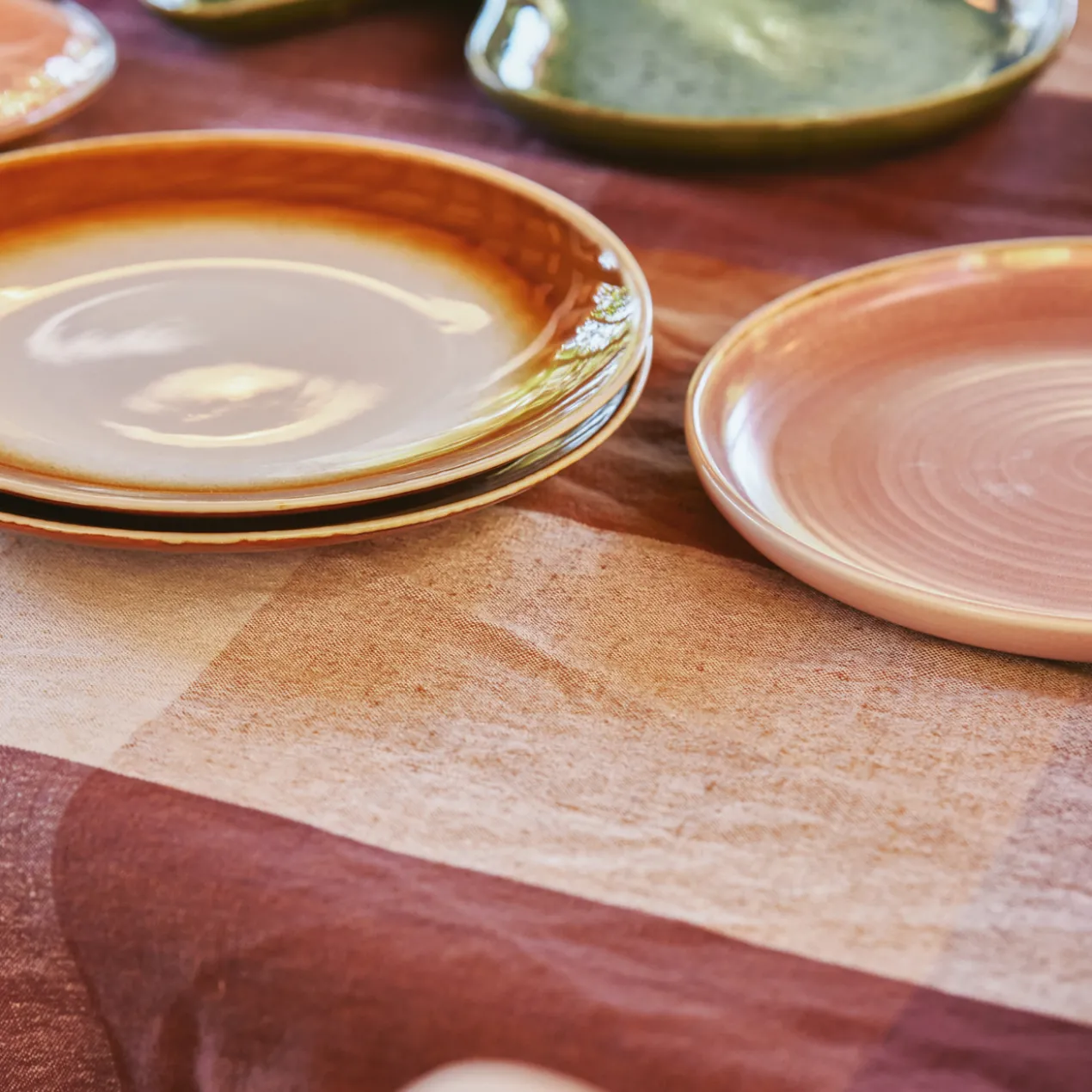 Servies 70's Ceramics Dinner Plates Supernova - set van 2