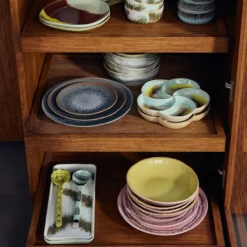 Servies 70's Ceramics opscheplepel Mines - set van 2