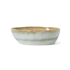 Servies 70's Ceramics pasta kom petal - set van 2