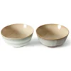 Servies 70's Ceramics ramen schaal Verge - set van 2