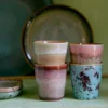 Servies 70's Ceramics ristretto mok Futurism - set van 4
