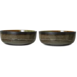 Servies 70's Ceramics salade schaal Rock On