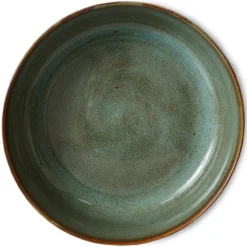 Servies 70's Ceramics salade schaal Rock On