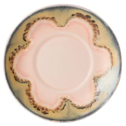 Servies 70s ceramics saucers ocean - set van 4