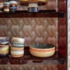 Servies 70's Ceramics taartplateau Plateau M Orbit