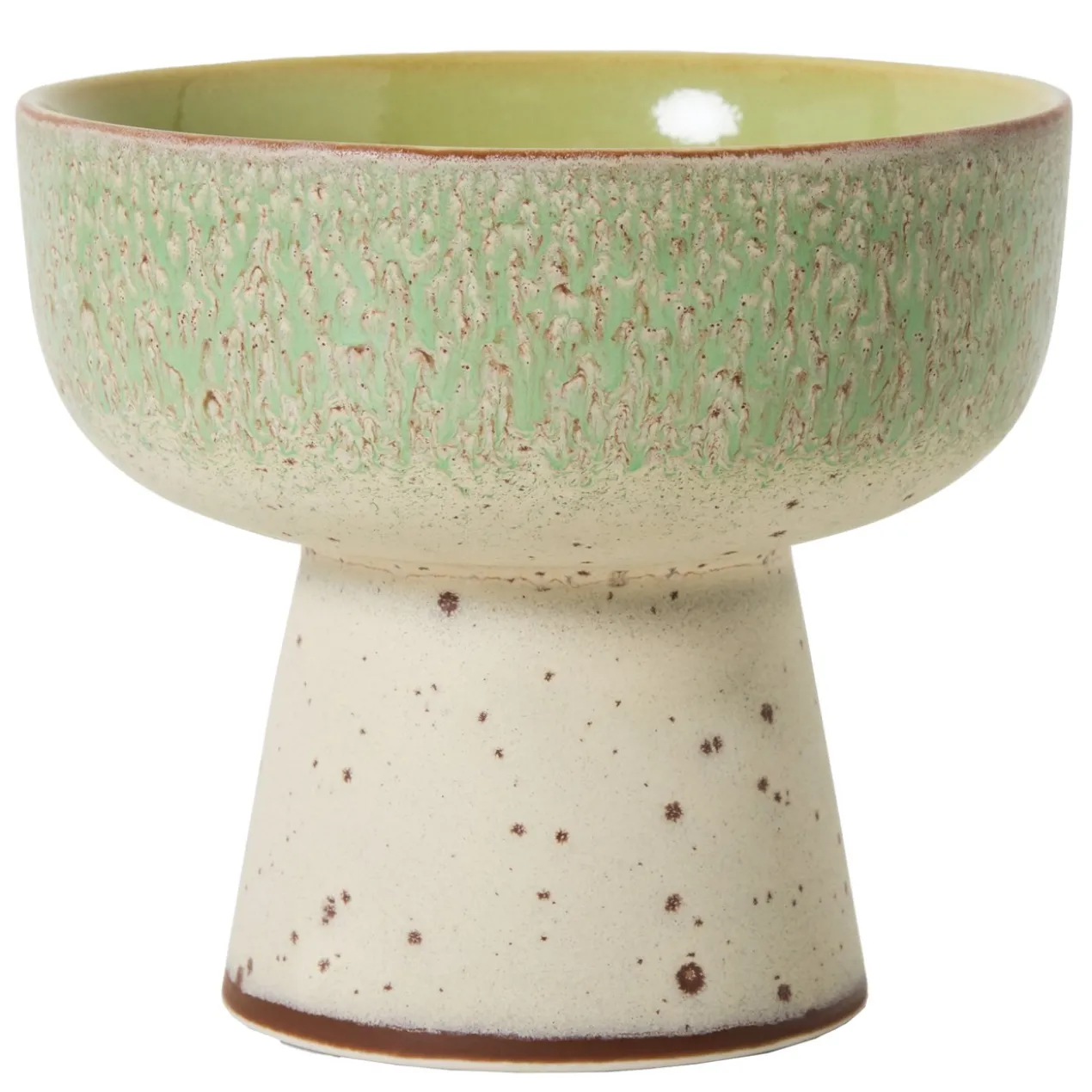 Servies 70's Ceramics tapas schaaltje op voet L slush