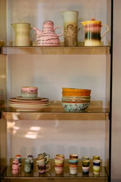 Servies 70's Ceramics tapas schaal Renaissance - set van 4