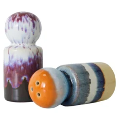 Servies 70's Ceramics zout - en peperstel stargaze