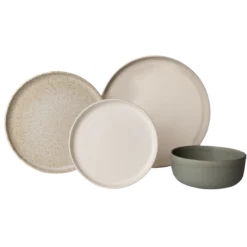 Serviesset Dreamy Ivory & Ocean Breeze - 2 personen
