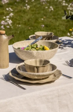Serviesset Wild Olive & Limestone Valley - 2 personen