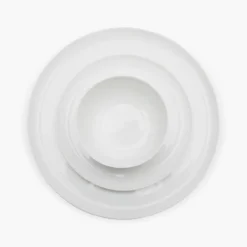 Servies White Base - set van 12