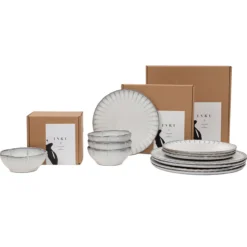Servies White Inku - set van 12