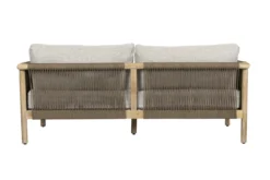 Set outdoor oasis (sofa + coffee table + 2 lounge chair )