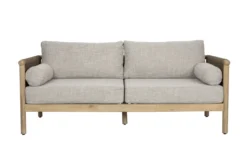 Set outdoor oasis (sofa + coffee table + 2 lounge chair )