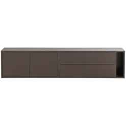 Settle down tv meubel 200 cm grenen middenbruin [fsc]