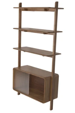 Shelf rise walnut