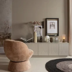 Shuffle draaifauteuil naturel