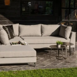 Sicilie tuin loungeset links taupe
