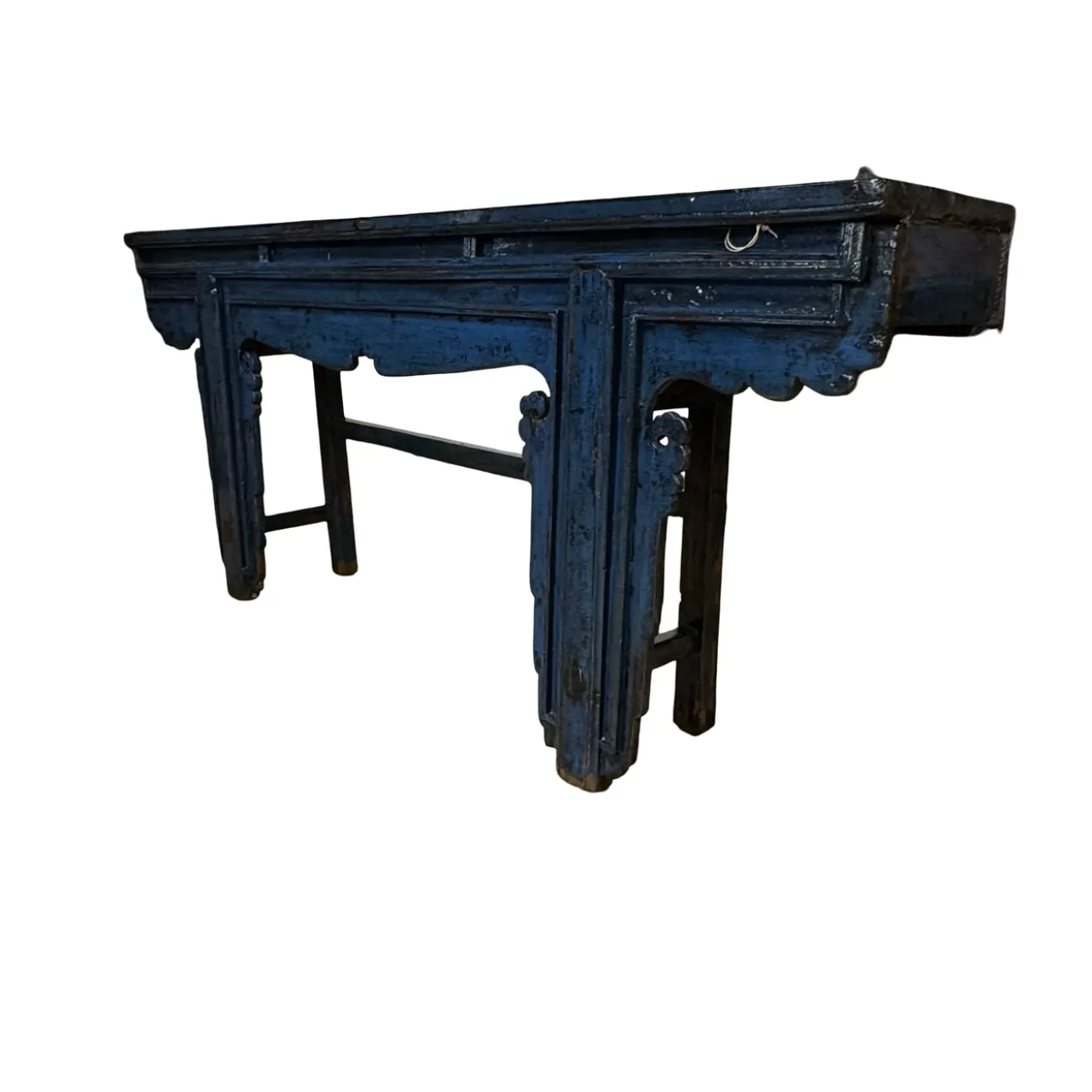 Sidetable blauw uniek lak