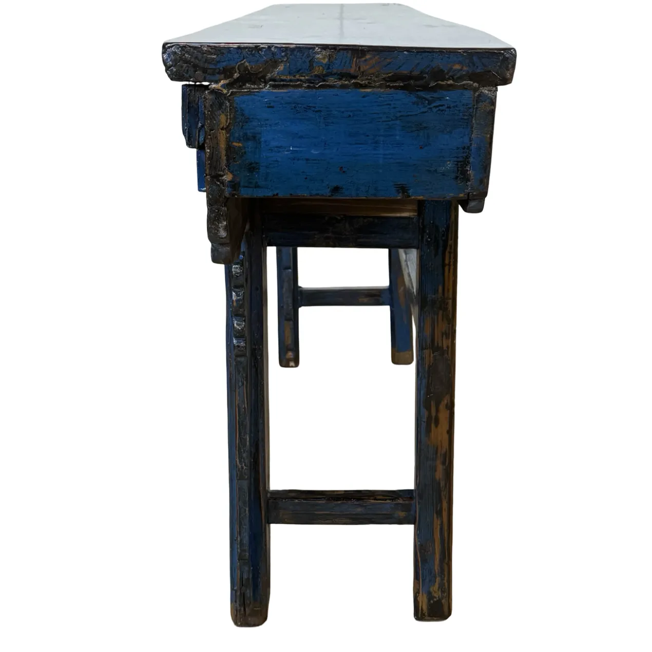 Sidetable blauw uniek lak