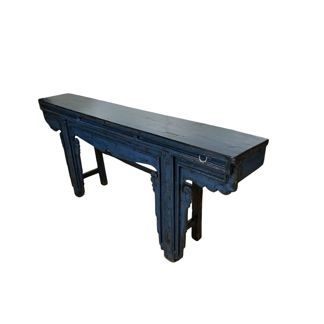 Sidetable blauw uniek lak