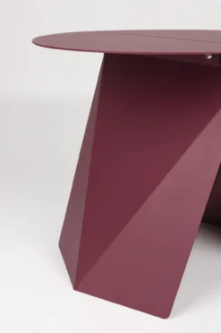 Side table foldy marsala