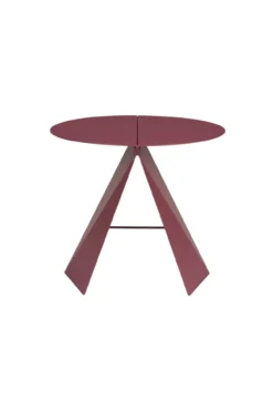 Side table foldy marsala