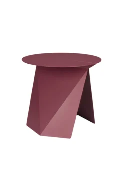 Side table foldy marsala